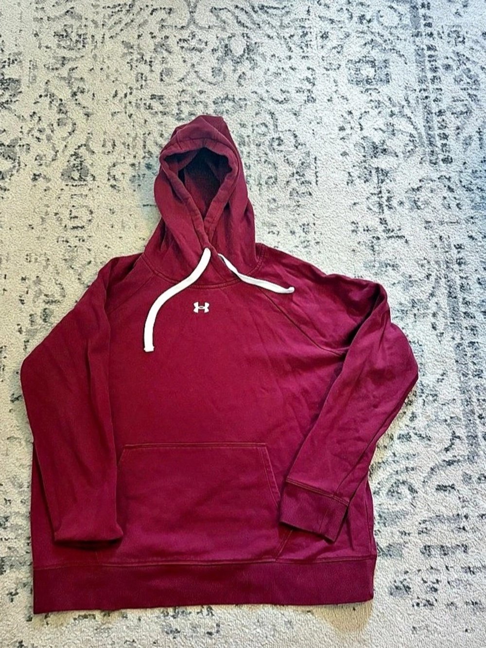 Under Armour UA Rival Fleece Hoodie Red XL